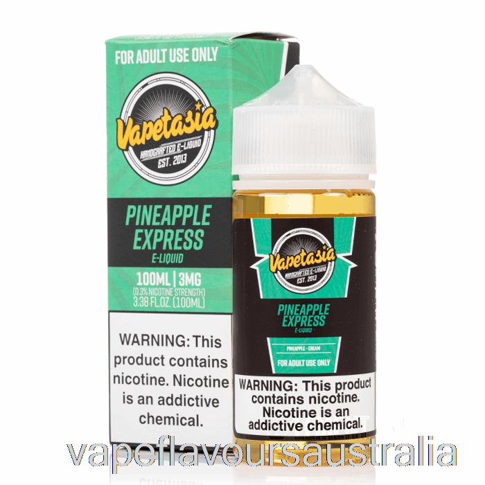 Vape Australia Pineapple Express - Vapetasia - 100mL 0mg